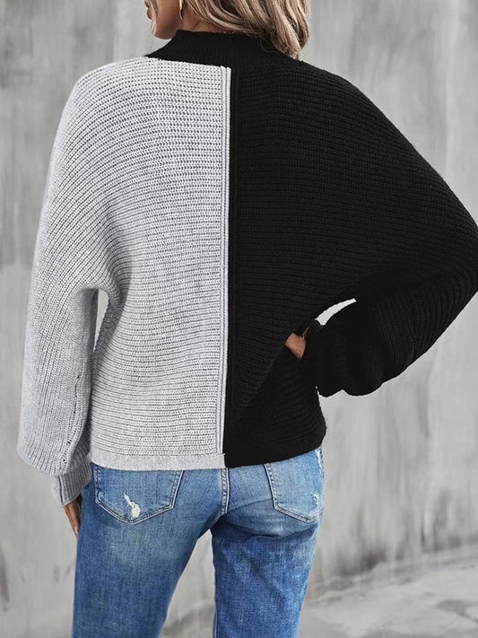 Moderno jersey con diseño asimétrico: originalidad y comodidad
