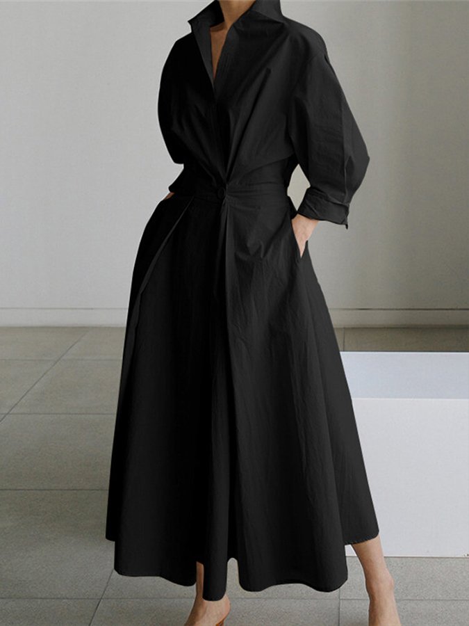 Vestido primaveral elegante y cómodo