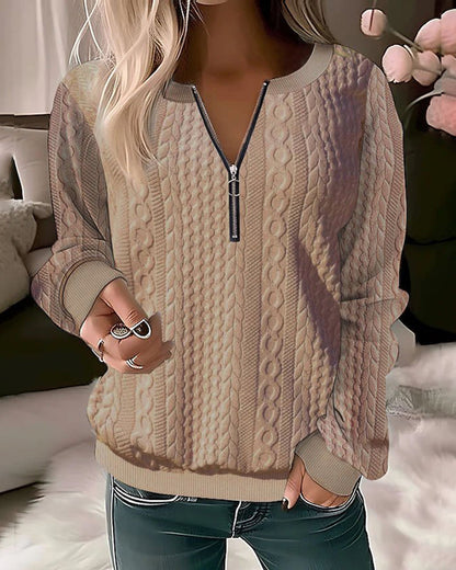 Jersey de punto de invierno para señora