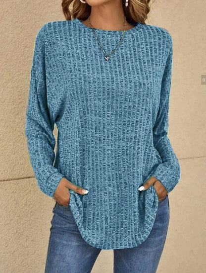 Ruby - Jersey informal con textura para mujer