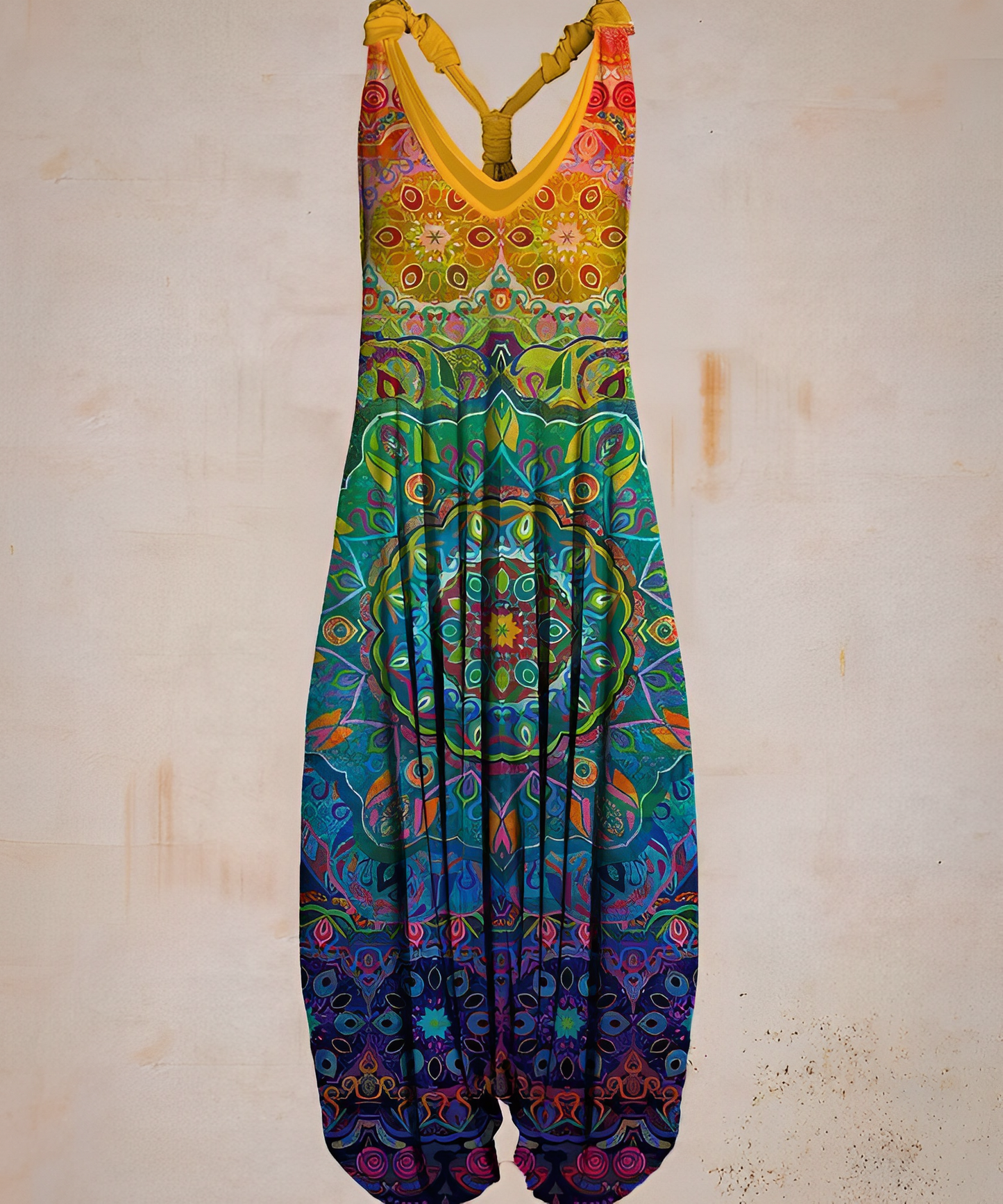 Mono casual de estilo bohemio