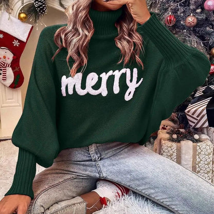 Cindy | Cuello alto festivo para mujer en Navidad