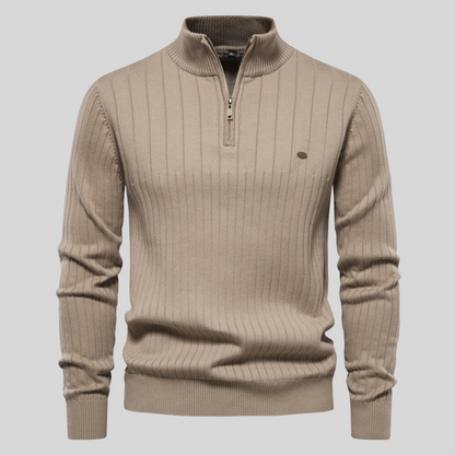 Ebert Sweater | Jersey de hombre con media cremallera