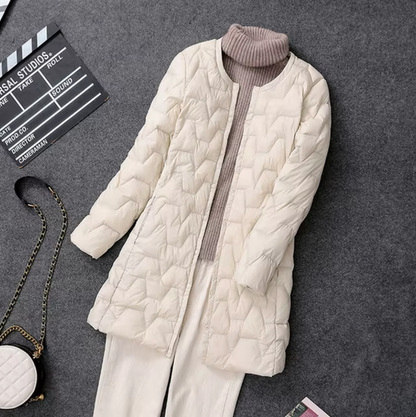 | Elegante chaqueta puffer