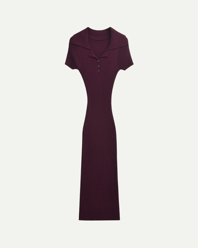 Dopasowana Sukienka Polo Damska