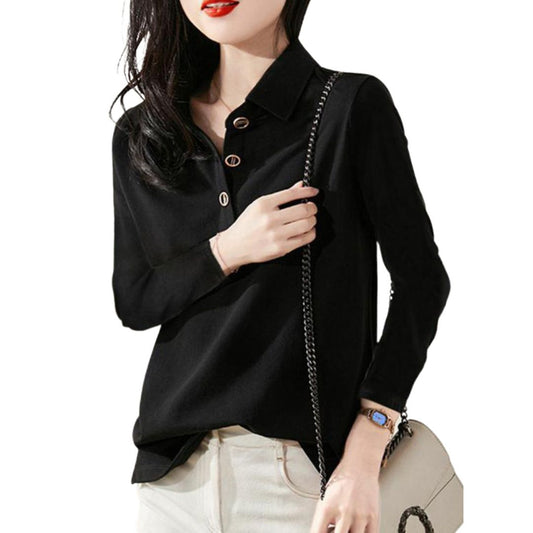 Kym | Blusa elegante con cuello alto
