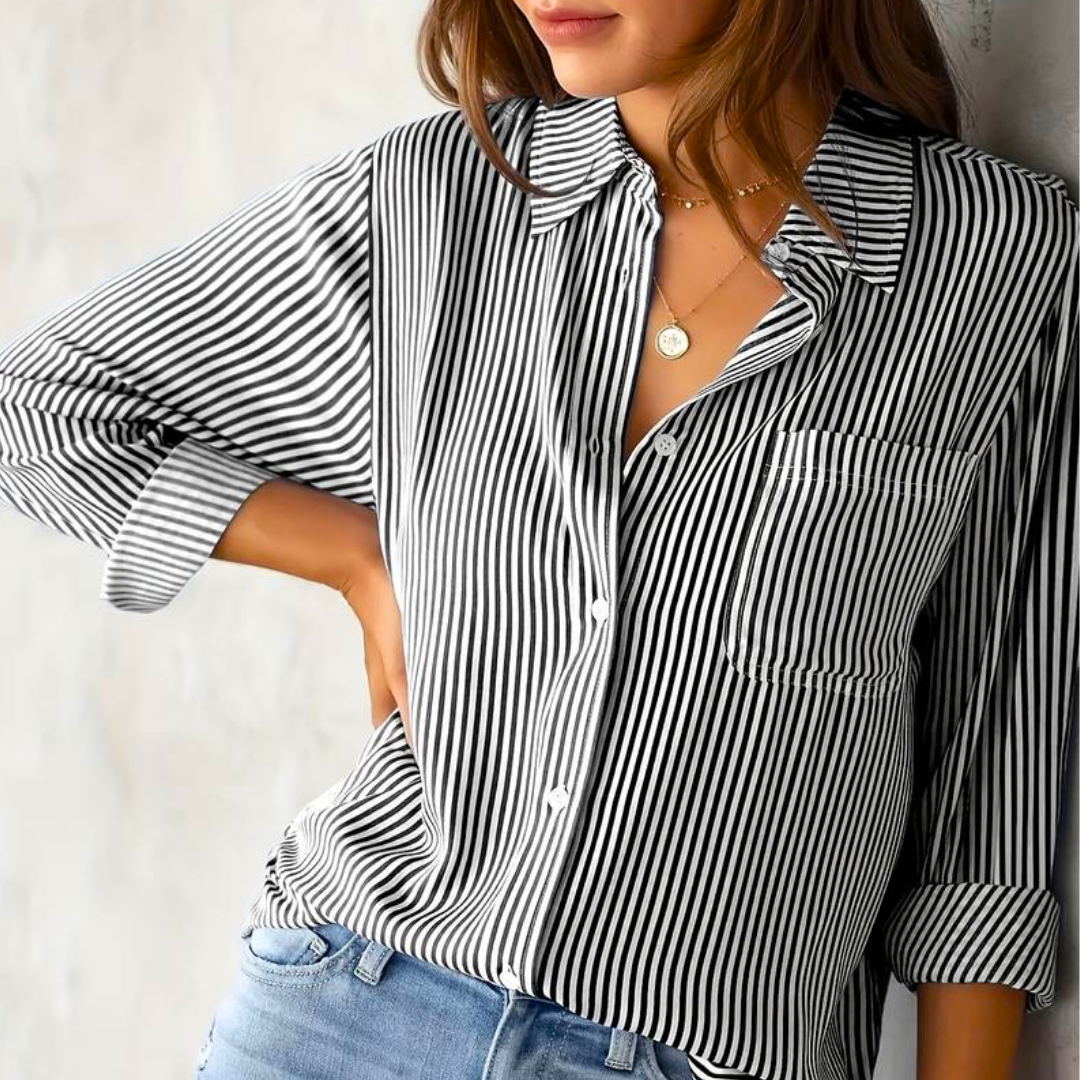Jet | Blusa casual de rayas para mujer