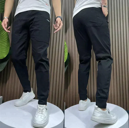 Pantalones cargo elásticos