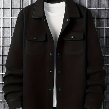 Elegante chaqueta para hombre con prácticos bolsillos