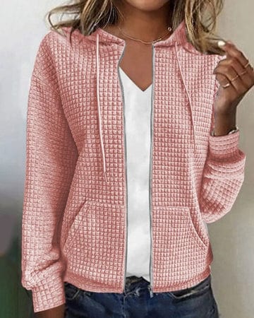 Chaqueta con capucha para mujer