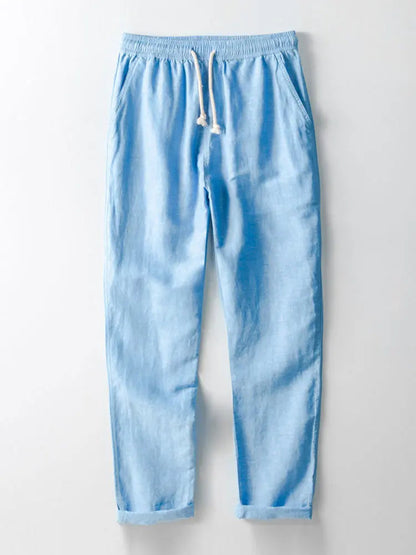 pantalones rectos sueltos para mujer