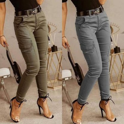 Pantalones cargo para señora