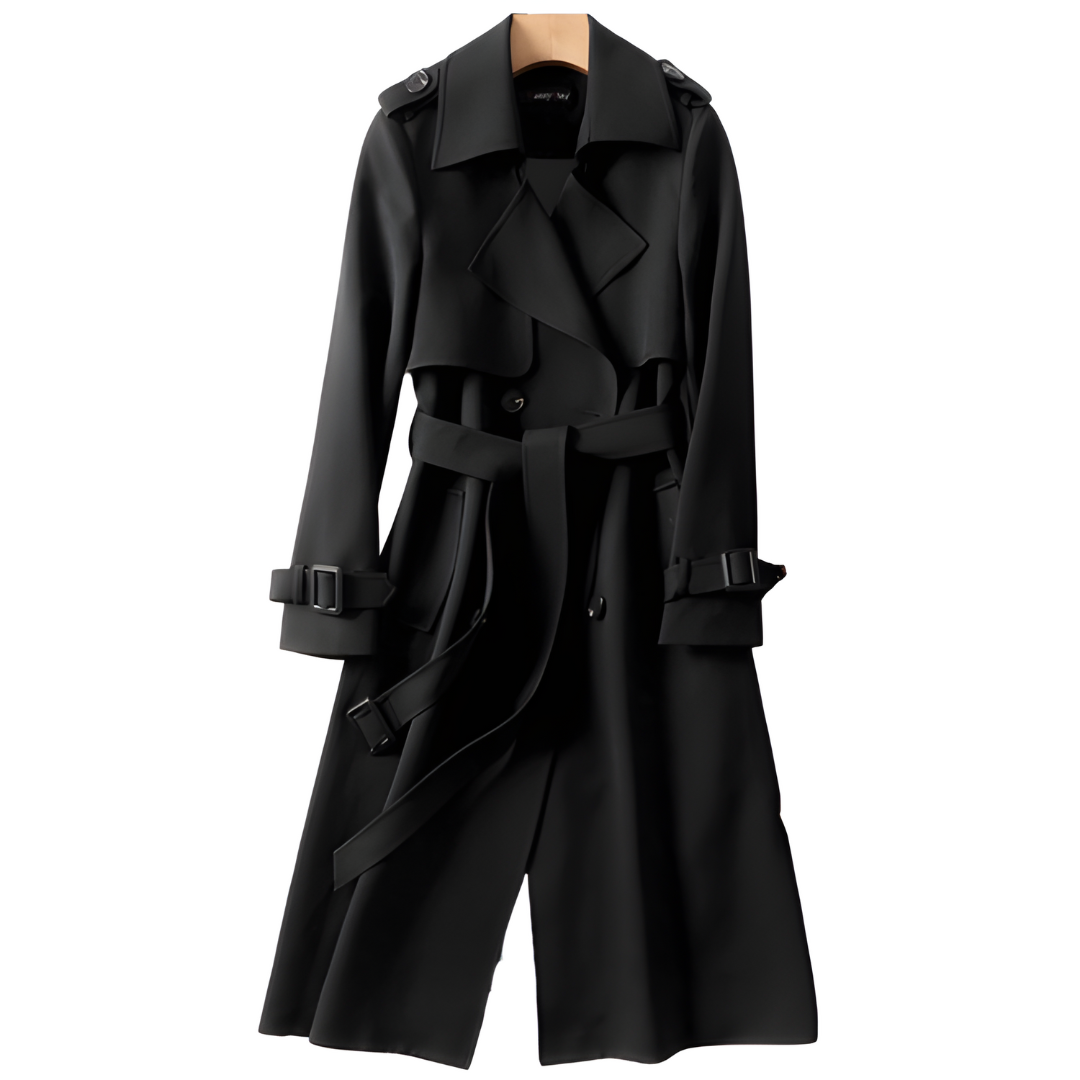 Elegante chaqueta con doble fila de botones