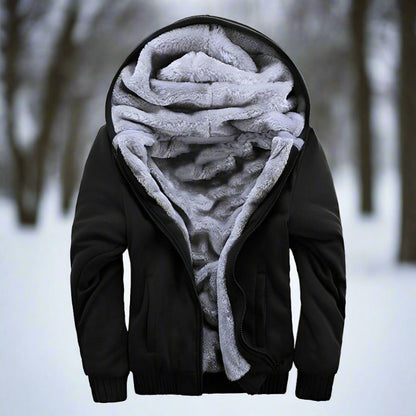 Cozy - Preciosa y acogedora chaqueta con capucha y forro interior