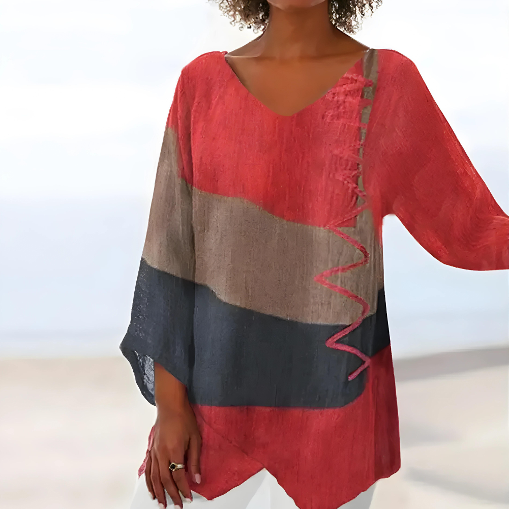 Joyce | Elegante top artístico