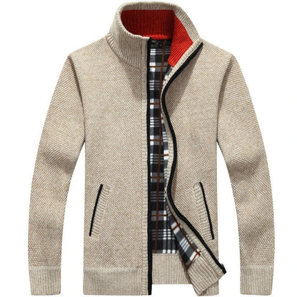 Winfield Cardigan | Cálido cárdigan con cremallera