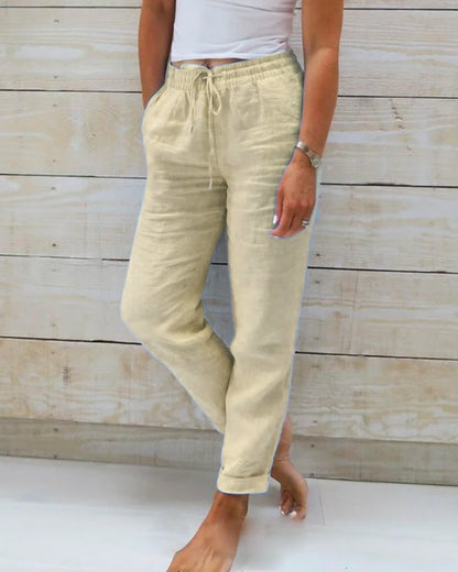 Pantalones elásticos