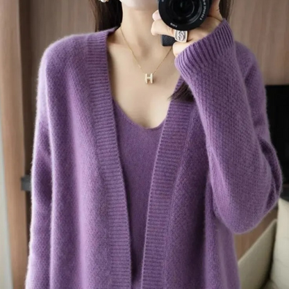 Chaleco Zhaniya | Chaleco de lana ligero para mujer