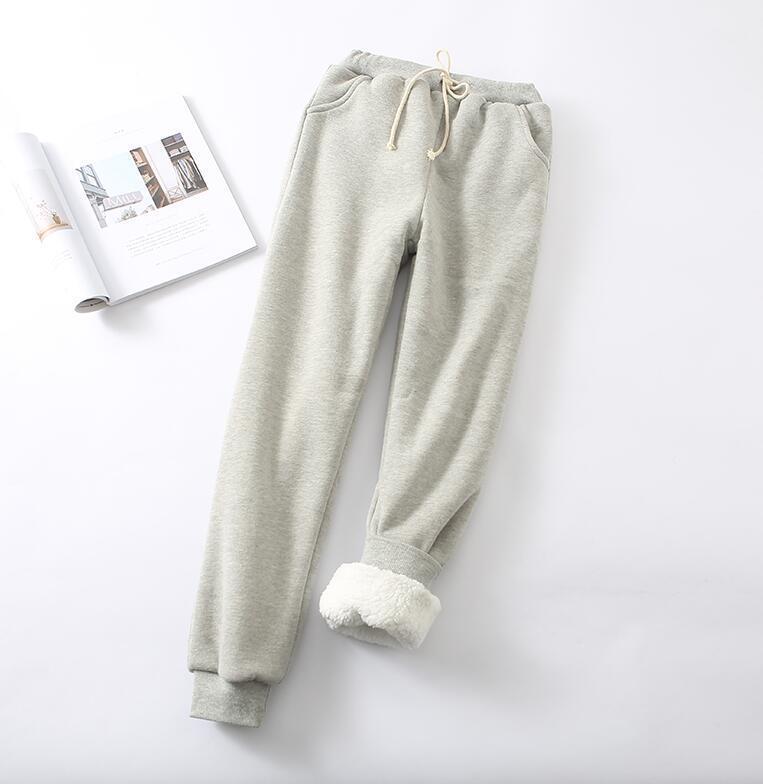 Hablar - Cómodo pantalón de chándal de algodón y cachemira