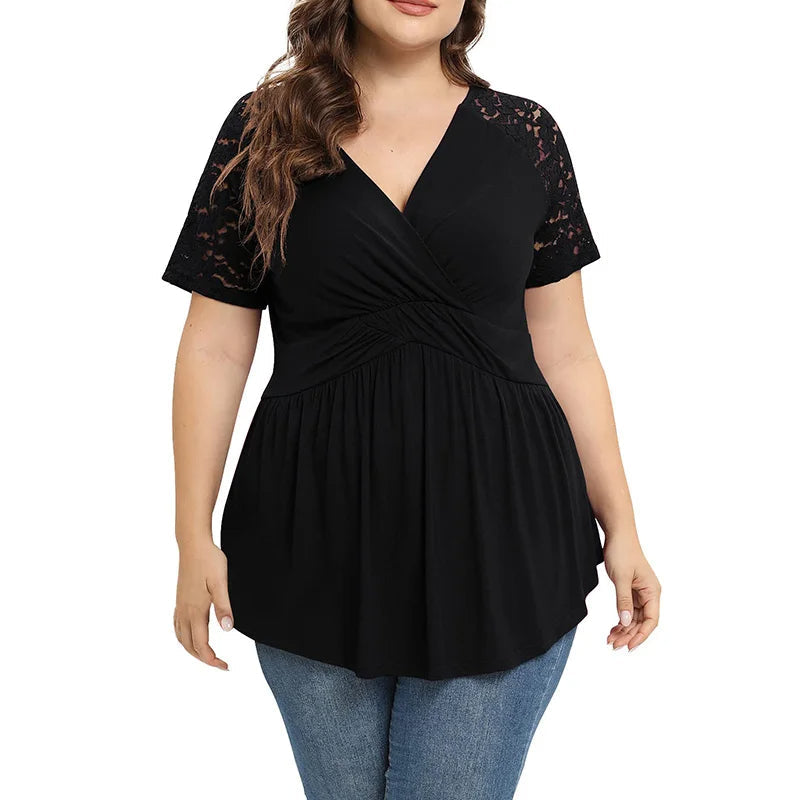 Camiseta Vardi Dante™ Benthe Plus-Size | Airing & Trendy