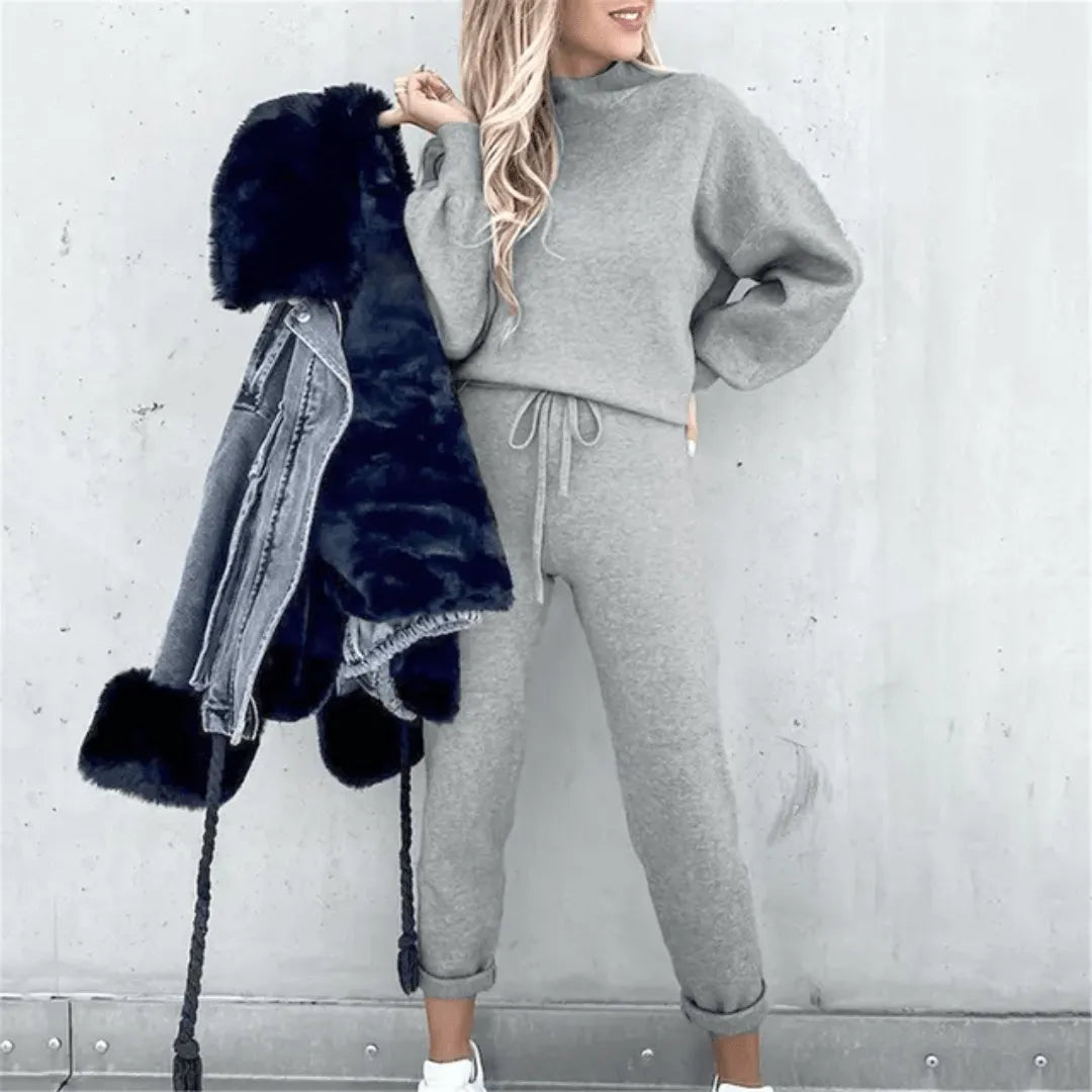 Chándal de mujer | Casual Chic | Tejido suave, ajuste relajado, bolsillos laterales | Ideal para el día a día