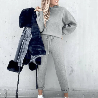 Chándal de mujer | Casual Chic | Tejido suave, ajuste relajado, bolsillos laterales | Ideal para el día a día