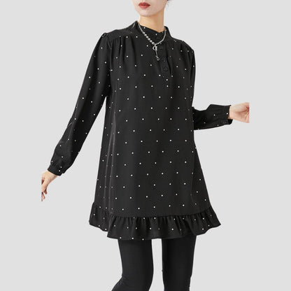 Tere | Elegante blusa de lunares