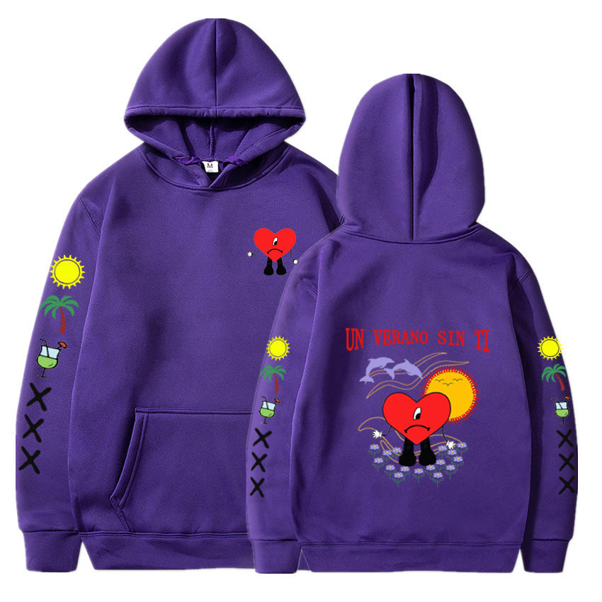 Heidi Mode | Courageous Style - Sudadera con capucha álbum multicolor
