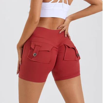 Pantalones cortos de cintura alta