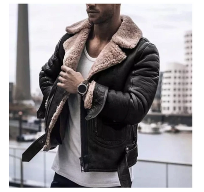 Chaqueta elegante para hombre en estilo callejero