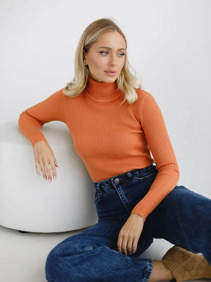 Margot | Jersey de cuello alto