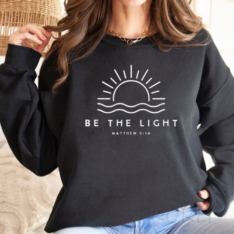 Sudadera Ester Be The Light, Mujer