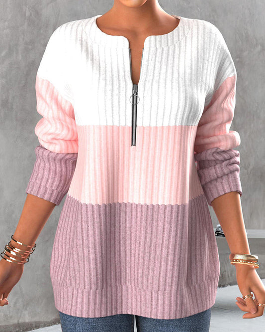 Ropa - Sasha™ jersey con cremallera
