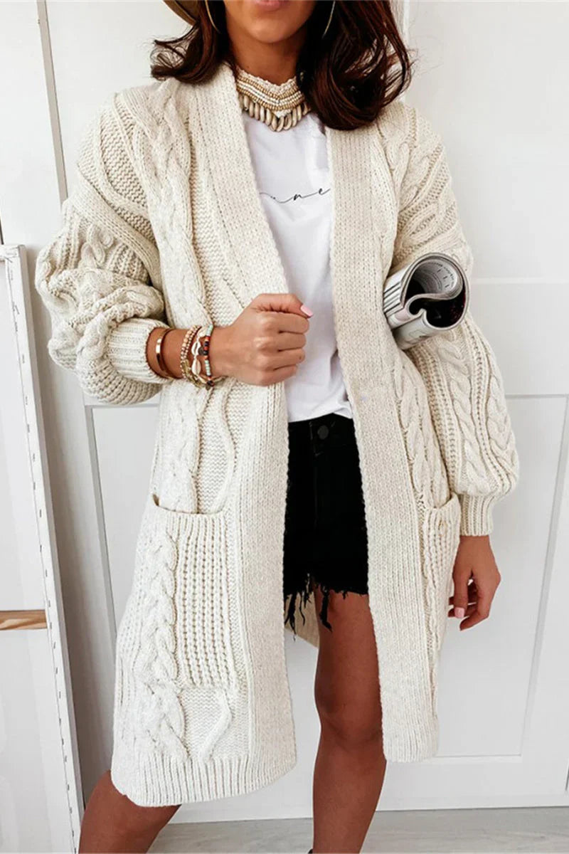 Zara Cardigan | Rebeca larga de mujer