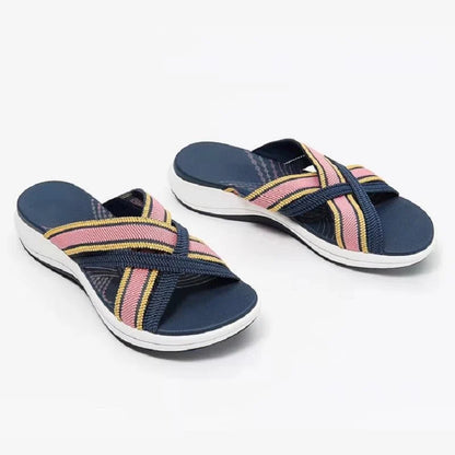 Valentina® | Sandalias de plataforma para mujer con banda elástica