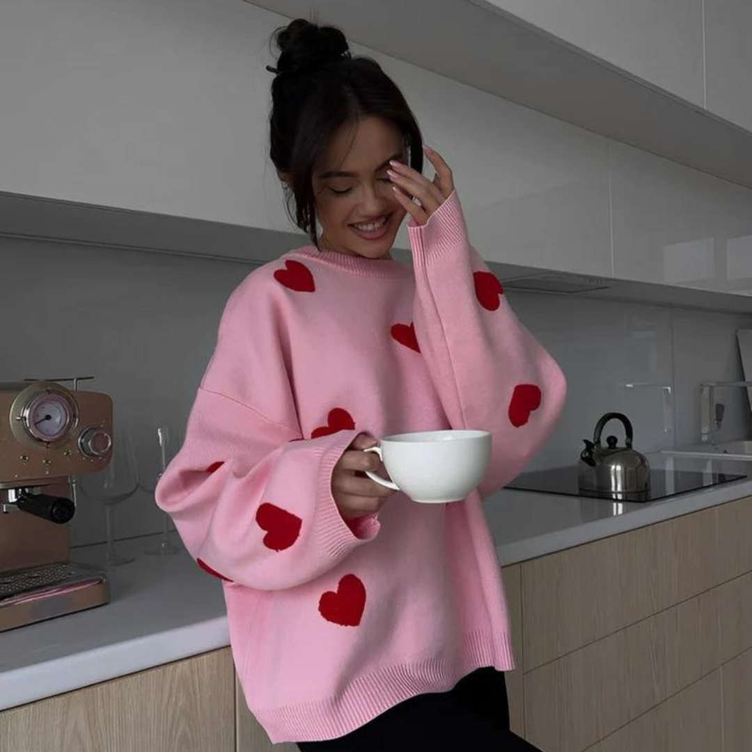 Jersey grande de invierno para señora