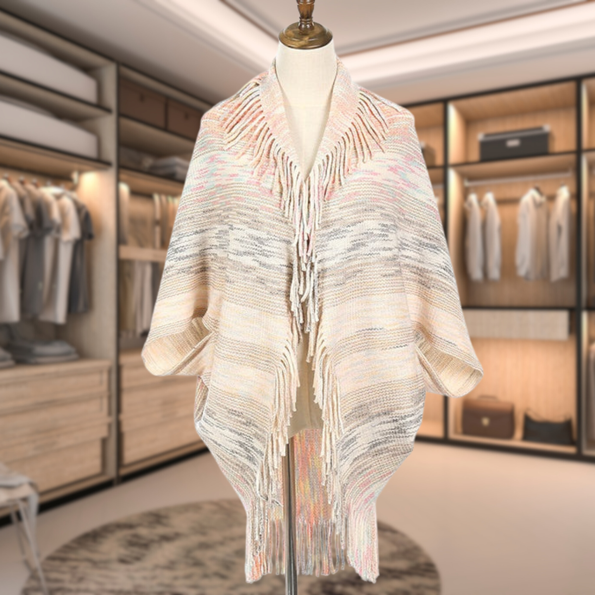 Dayana - Elegante abrigo-bufanda para mujer