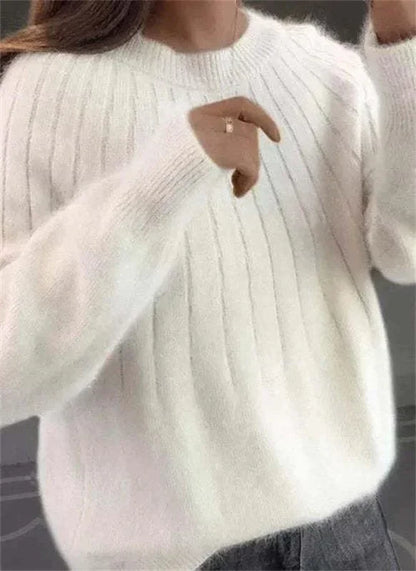 Suave jersey de punto para señora