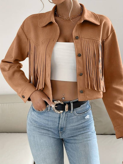 Chaqueta Tamar | Chaqueta corta con flecos