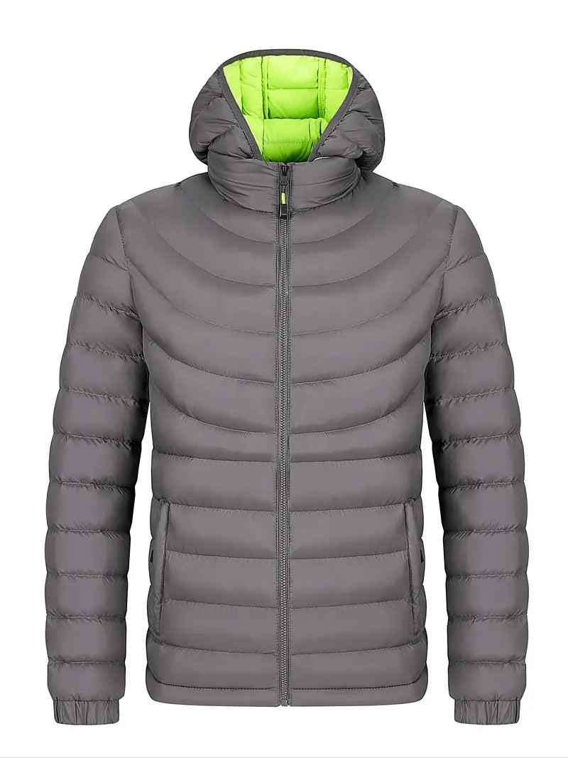 Tom | Chaqueta de hombre forrada con cuello alto para otoño e invierno