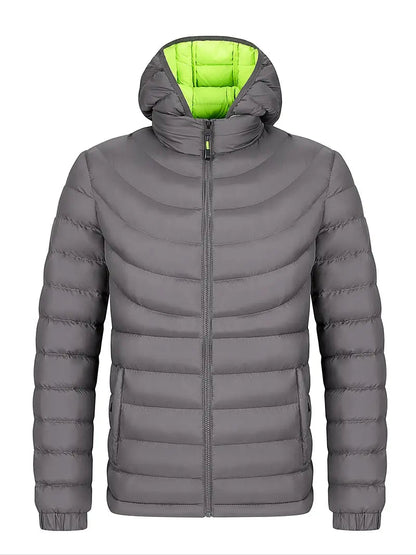 Tom | Chaqueta de hombre forrada con cuello alto para otoño e invierno