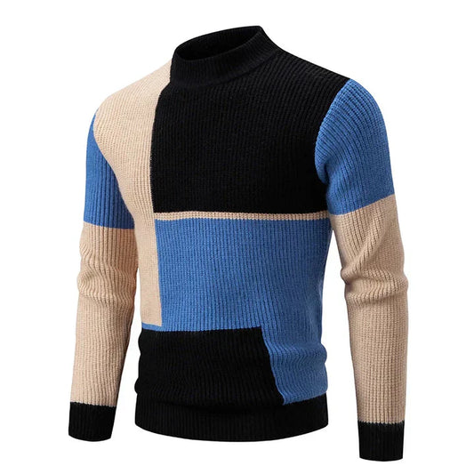 Jersey de hombre en vivos colores otoñales