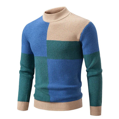 Jersey de hombre en vivos colores otoñales