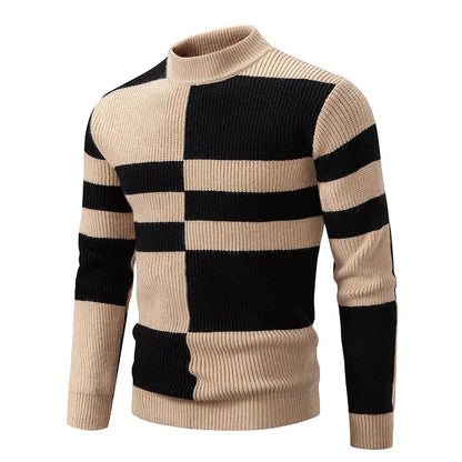 Jersey de hombre en vivos colores otoñales