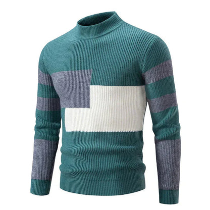Jersey de hombre en vivos colores otoñales