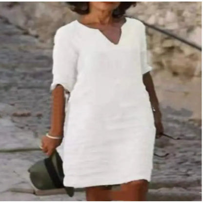 Vestidos con cuello en V para mujer