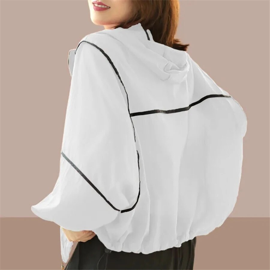Danya | Chaqueta de verano con capucha