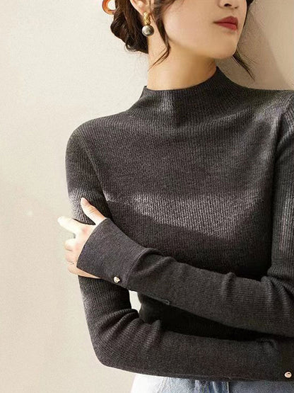 Jersey Dalila | Jersey de punto con cuello alto