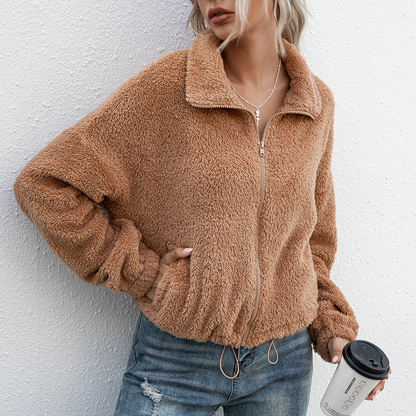 Lena | Cómoda sudadera con cremallera para mujer
