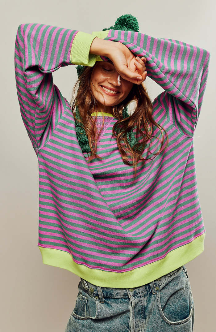 Helena | Jersey de rayas para mujer, elegante y cómodo
